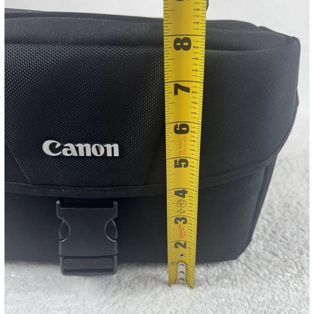 Canon EOS Shoulder Bag (Black) No Divider Plus Camera Strap